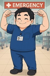 髙村 直樹の似顔絵